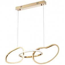 Φωτιστικό Κρεμαστό LED 35W 230V 2730lm CCT Χρυσαφί GIRO